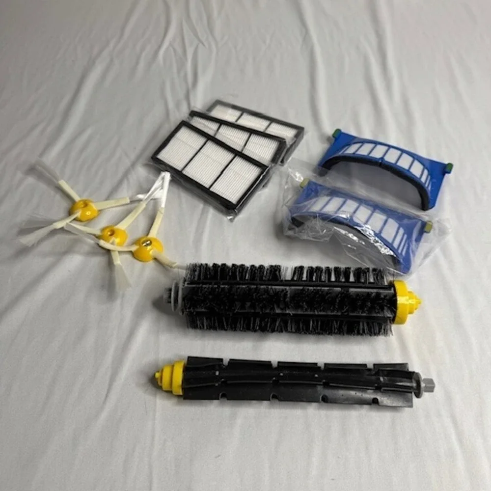 Replacement Parts Kit For iRobot Roomba 600 Series Vacuum Filter Brush Cleaner